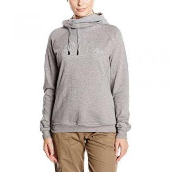 Pull à capuche midlayer Odlo Spot‑on – vêtement d’hiver gris