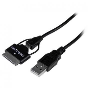 Galaxy Tab 0.65m 30‑Pin/Micro‑USB Data Charger
