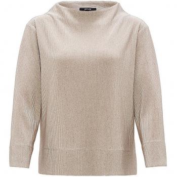 OPUS 3/4-Arm-Shirt SATALLA aus schimmerndem Material