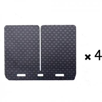 Almohadilla Dual Etapa ZSDTRP, Fibra Carbono Flexible – Compatibilidad KX250 1987‑2004