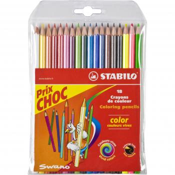 Pochette de crayons de couleur lavables STABILO