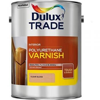 5L Dulux Trade Polyurethane Gloss Varnish