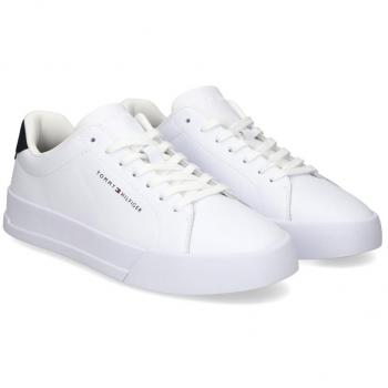 White Polyethylene Men's Sneakers