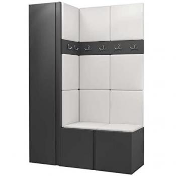 Corridoio Elegante Hartford 471 – Grafite EcoPelle