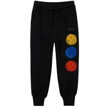Pantalón jogger infantil Smiley® de Desigual
