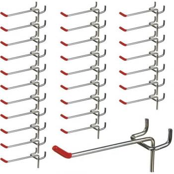 Retail Display Chrome Peg Hooks