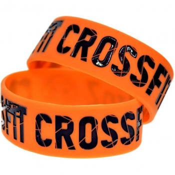 OBH CrossFit Silikon-Armriemen 25 × A–Z – 1 Breite, Sportfarbe