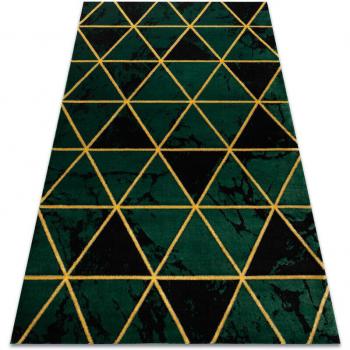 Glamouröser Flaschengrün Teppich 80x150 cm