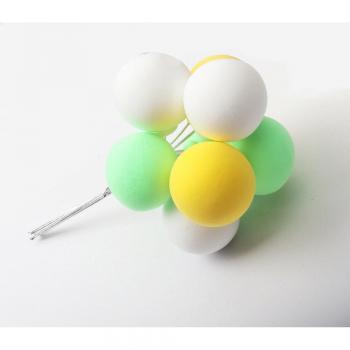 Pack 8 Mini Bolitas de Arcilla para Baby Shower