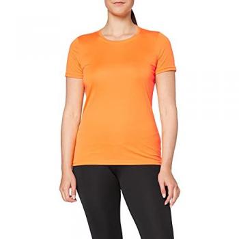 Stedman Damen Sports T-Shirt – Aktiv, Orange, Polyamid M