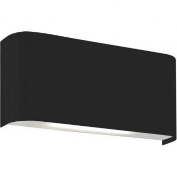 Aplique de Aluminio y Acero Moderno Negro Match Box 10W 3000K