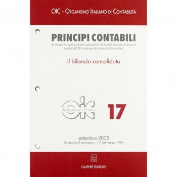 Principi contabili. Il bilancio consolidato