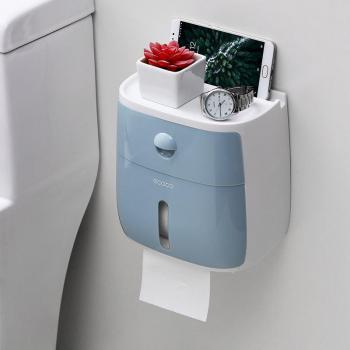Estante de Baño con Soporte de Papel y Toallas