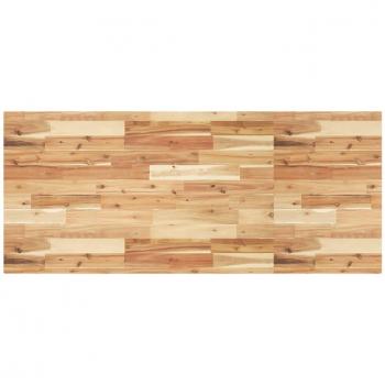 Dessus de bureau rectangulaire en acacia huilé 120 x 60 cm