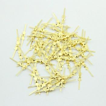 25mm Metal Bead Connectors in Gold