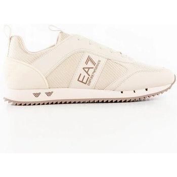 Baskets Ea7 Heritage pour Homme en Beige 42