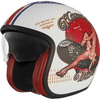 Casco Premium APJETVINFIBP8M000S – Diseño Retro
