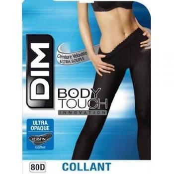 Dim Medias Body Touch Ultra 80 Deniers, Opacas, Color Negro, 36/38