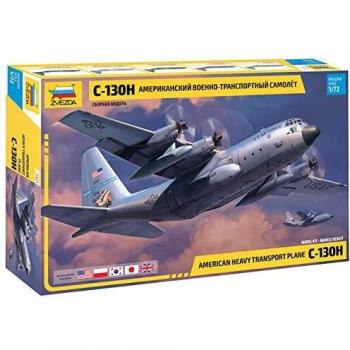 Kit 1:72 C‑130H Hercules Zvezda 530007321 Plastica Dettagliata