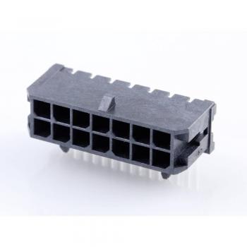 Molex 14P Einbau-Steckverbinder 3mm