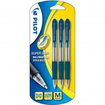 Pilot Supergrip Blue Ballpoint Pen