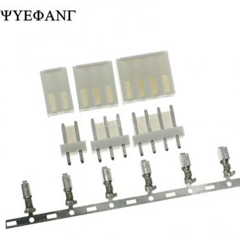 10 Sets VH 3.96mm Male and Female Housing Connectors