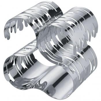 Alessi 18/10 Stainless Steel BM03 Bottle Rack, Silver