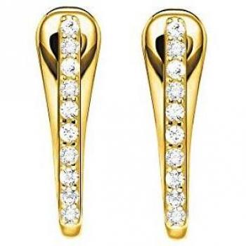 Pendientes de aro Thomas Sabo en oro para mujer