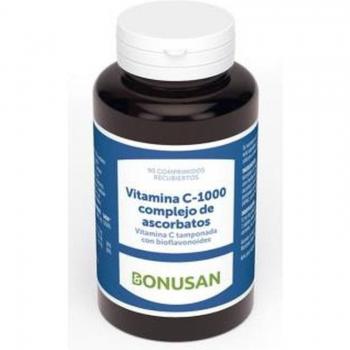Bonusan Vitamina C-1000 mg complejo de ascorbatos 90 comprimidos de 1000mg