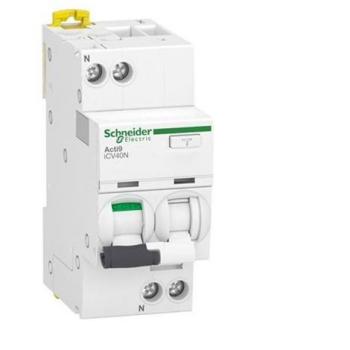 Disjoncteur différentiel Acti9 Icv40 1p+n 16A C Courbe 6000A 30mA Type A