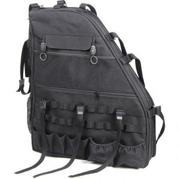 MOPAI Canvas Side Door Storage Bag for Jeep Wrangler JK 2007