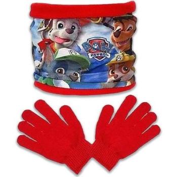 Dětská šála a rukavice Paw Patrol