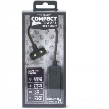 Luz de Lectura Compacta para Viajes Gris