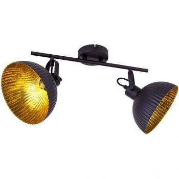 Edelgold‑Spot 40 cm Deckenleuchte