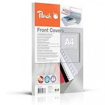 Peach PB100-06 A4 Transparent Cover Set 100 Units
