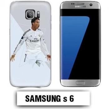Housse Samsung S6 Ronaldo Équipe Madrid