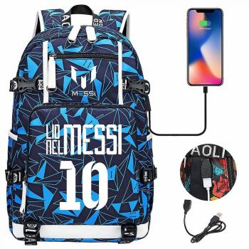 Mochila Deportiva Hxetlv Messi 30L y USB