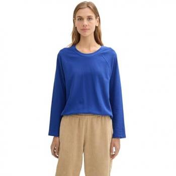 TOM TAILOR Denim Langarmshirt mit Tunnelzug