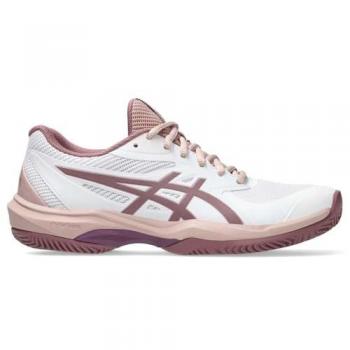 Zapatillas Asics Game FF – Modelo femenino de pádel en blanco