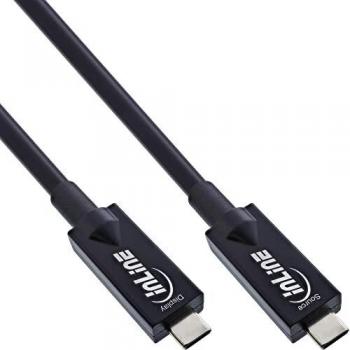 Cavo Ottico USB 3.2 Gen 2 AOC, 10m, USB-C maschio/maschio