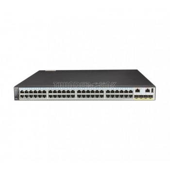 S5720‑52X‑Bundle: 48x10/100/1000 Mbps PoE+ Ports, 4×10G SFP+, 500 W Netzteil