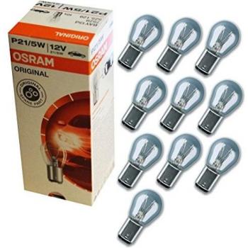 Bombilla coche 12V P21 5W 7528 BAY15d