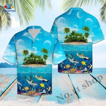 Funny Animal Hawaiian Shirt for Men