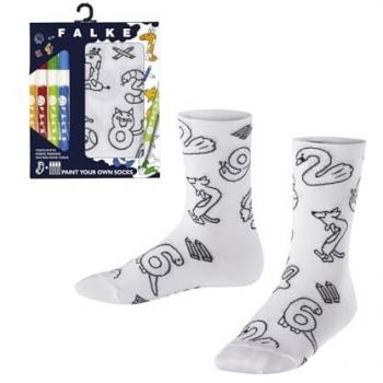 Calze FALKE Paint Set Bambino 27-30 Bianco