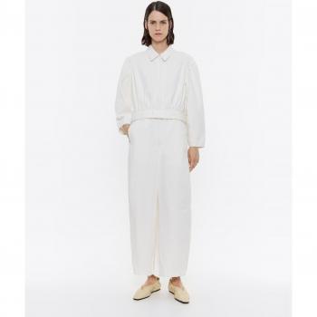 BIMBA Y LOLA Ivory Denim Playsuit L Adult