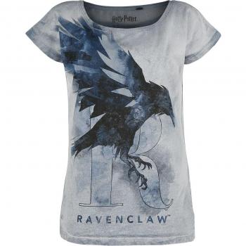 Hochgeschmücktes Ravenclaw‑Merch: Harry Potter Damen‑T-Shirt Blau S