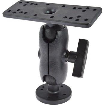 Support de balle en nylon pour kayak GARMIN avec plaque universelle et détecteur de poisson