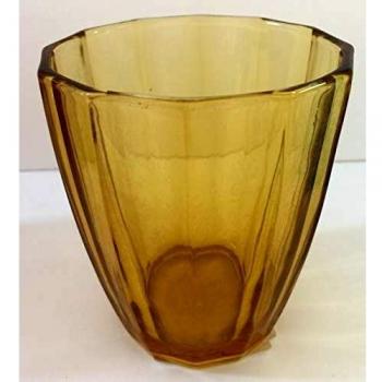 Rose & Tulip Amber Glass by AMAMI