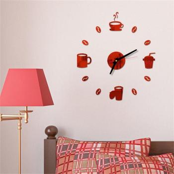 Roman Numeral 3D Wall Clock, Acrylic Mirror Sticker for Home Décor and Holiday Themes
