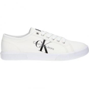 Calvin Klein Tênis Vulcânico Masculino Branco Luminosa